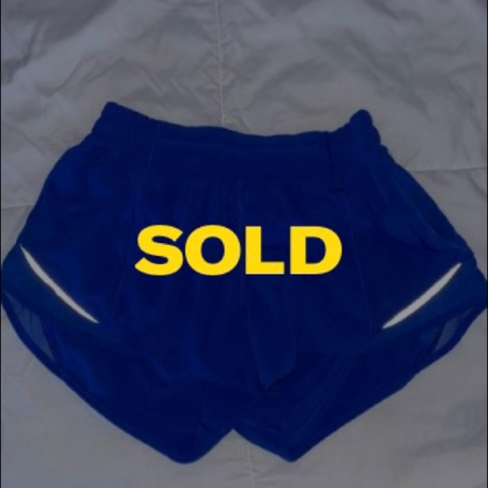 LULULEMON HOTTY HOT SHORTS!